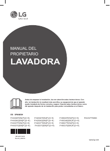 Manual de uso LG FH4G6QDN6 Lavadora