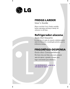 Manual de uso LG GR-181LA Refrigerador