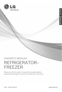 Manual LG GR-S637GSP Fridge-Freezer