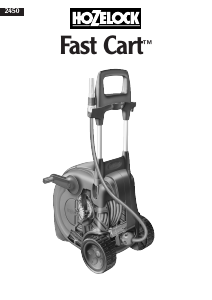 Használati útmutató Hozelock 2450 Fast Cart Kertitömlődob