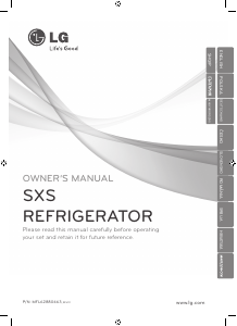 Manual LG GR-L207FTQA Fridge-Freezer