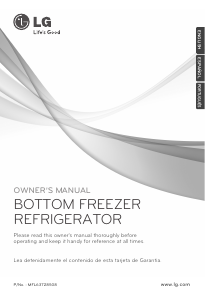 Manual LG GRL2187EP Fridge-Freezer