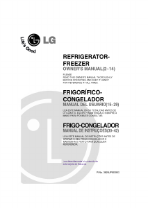 Bruksanvisning LG GN-372ST Kyl-frys