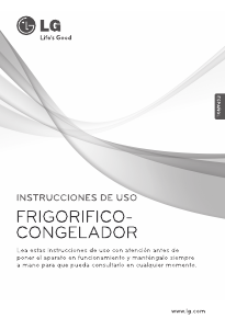 Manual de uso LG GB3133TIJW Frigorífico combinado