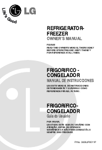 Manual de uso LG GR-3021W Frigorífico combinado