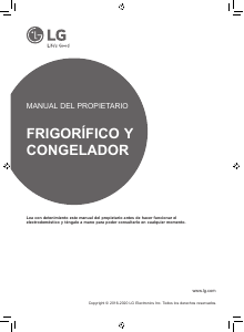 Manual de uso LG GSJ960MTAZ Frigorífico combinado