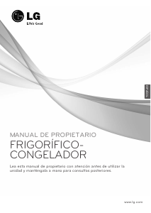 Manual de uso LG GBB530SWQFE Frigorífico combinado