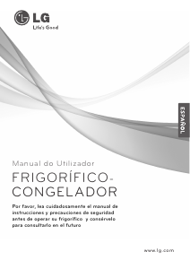 Manual de uso LG GT5235SHEW Frigorífico combinado