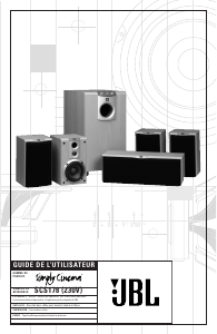 Mode d’emploi JBL SCS178 Système home cinéma