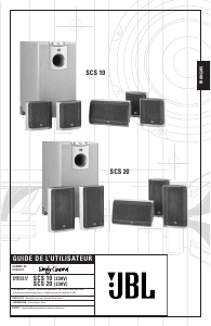 Mode d’emploi JBL SCS10 Système home cinéma