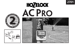 Mode d’emploi Hozelock 2701 AC Pro Programmateur d’arrosage