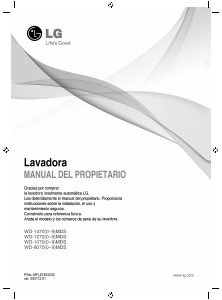 Manual de uso LG F1290QDW Lavadora