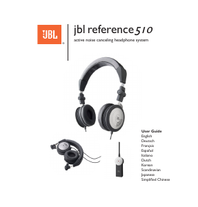 Bedienungsanleitung JBL Reference 510 Kopfhörer