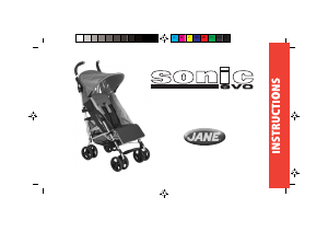 Handleiding Jane Sonic Evo Kinderwagen