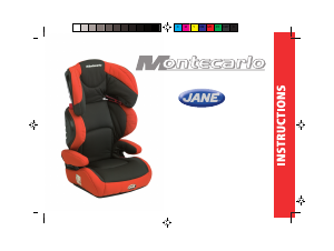 Manual Jane Montecarlo Car Seat