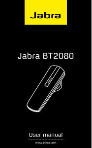 Brugsanvisning Jabra BT2080 Headset
