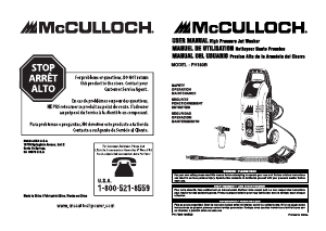 Mode d’emploi McCulloch FH180B Nettoyeur haute pression