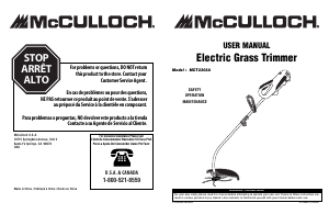 Manual McCulloch MCT2303A Grass Trimmer