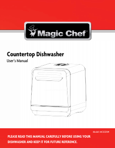 Bruksanvisning Magic Chef MCSCD3W Diskmaskin