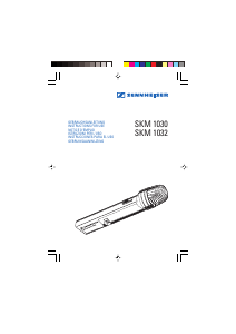 Mode d’emploi Sennheiser SKM 1030 Microphone