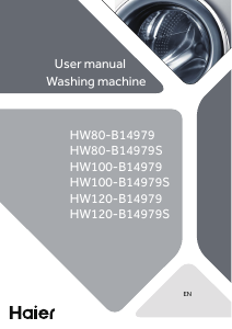 Bruksanvisning Haier HW100-B14979S Tvättmaskin