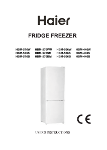Manual Haier HBM-446B Combina frigorifica