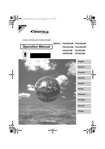 Mode d’emploi Daikin FDXS35EAVMB Climatiseur