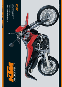 Mode d’emploi KTM 640 LC4 Supermoto (2002) Moto