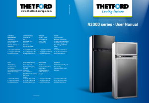 Manual de uso Thetford N3080 Refrigerador