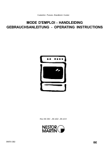 Mode d’emploi Nestor Martin EK6510W Cuisinière