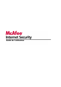 Mode d’emploi McAfee Internet Security 2009
