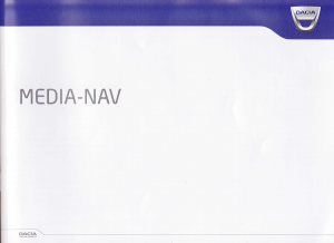 Mode d’emploi Dacia Media-Nav Système de navigation