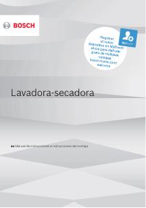 Manual de uso Bosch WKD28542ES Lavasecadora