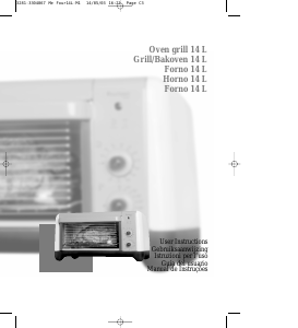 Handleiding Tefal OV4725 Fourteen L Oven