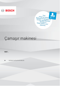 Kullanım kılavuzu Bosch WAT246H0TR Çamaşır makinesi