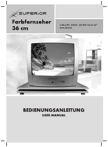 Bruksanvisning Superior SP 3714 TV
