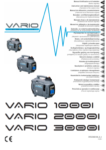 Bedienungsanleitung SDMO VARIO 3000I Generator