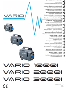 Návod SDMO VARIO 1000I Generátor