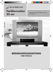 Bruksanvisning Superior SPM 5521 TV