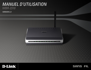 Mode d’emploi D-Link WBR-2310 Routeur