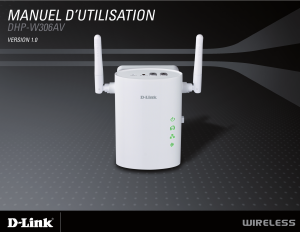 Mode d’emploi D-Link DHP-W306AV Répéteur