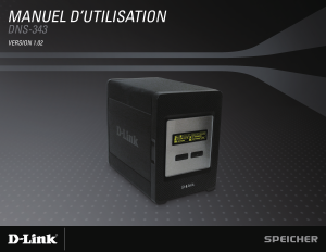 Mode d’emploi D-Link DNS-343 NAS