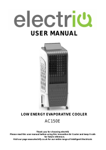 Handleiding ElectriQ AC150E Airconditioner