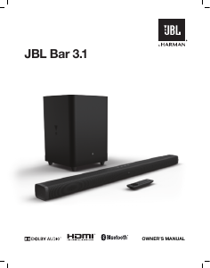 Handleiding JBL Bar 3.1 Luidspreker