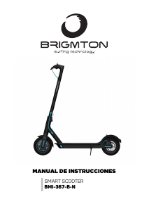 Bruksanvisning Brigmton BMI-367-B Elsparkcykel