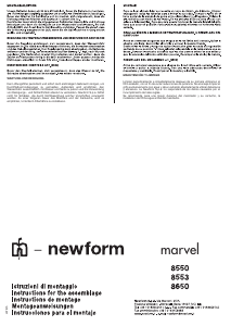 Manual Newform 8550 Marvel Faucet