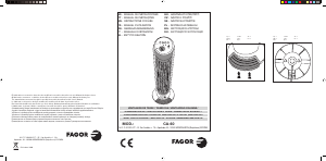 Instrukcja Fagor CA-60 Wentylator