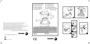 Manual de uso Fagor CR-1000 Máquina de café espresso
