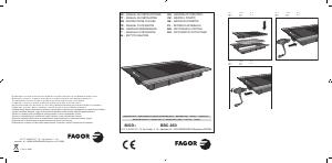 Használati útmutató Fagor BBC-850 Asztali grillsütő