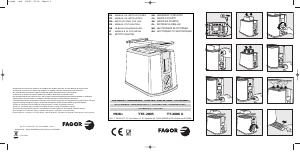 Manual Fagor TTE-2005 Toaster